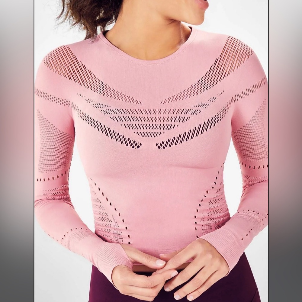 Fabletics Sarah Sculptknit L/s Top NWT